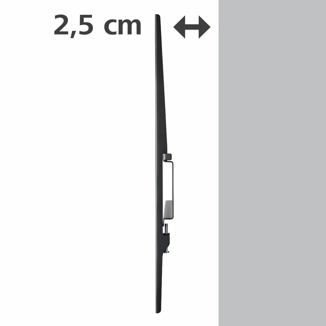 Hama 220811 Uchwyt Ścienny, Czarny, 75"