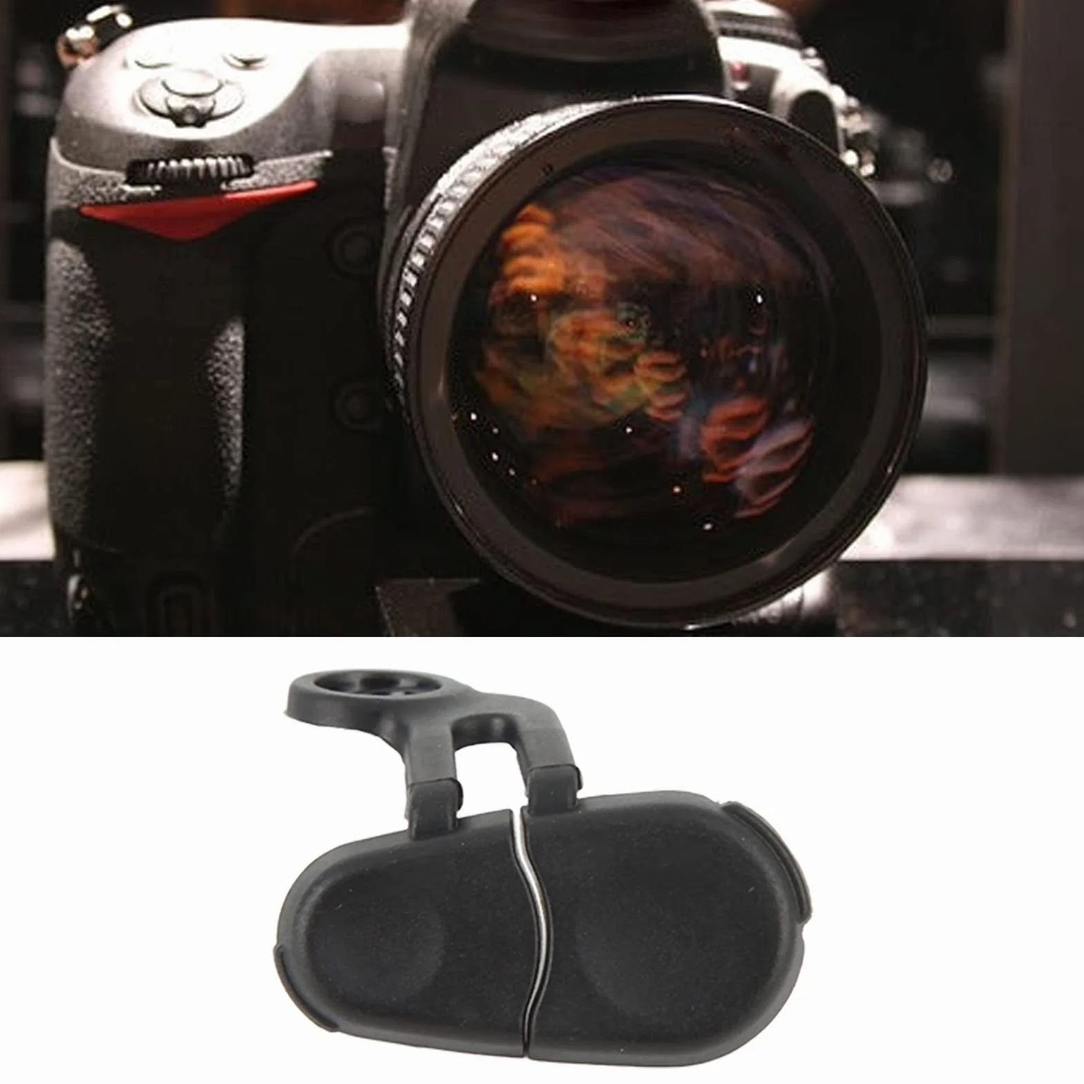 Górna Osłona Kabla Migawki Kabel Migawki Gumowa Górna Pokrywa Kabel Zwalniający Migawkę Osłona Zacisków do Aparatu Nikon D3 D3X D3S