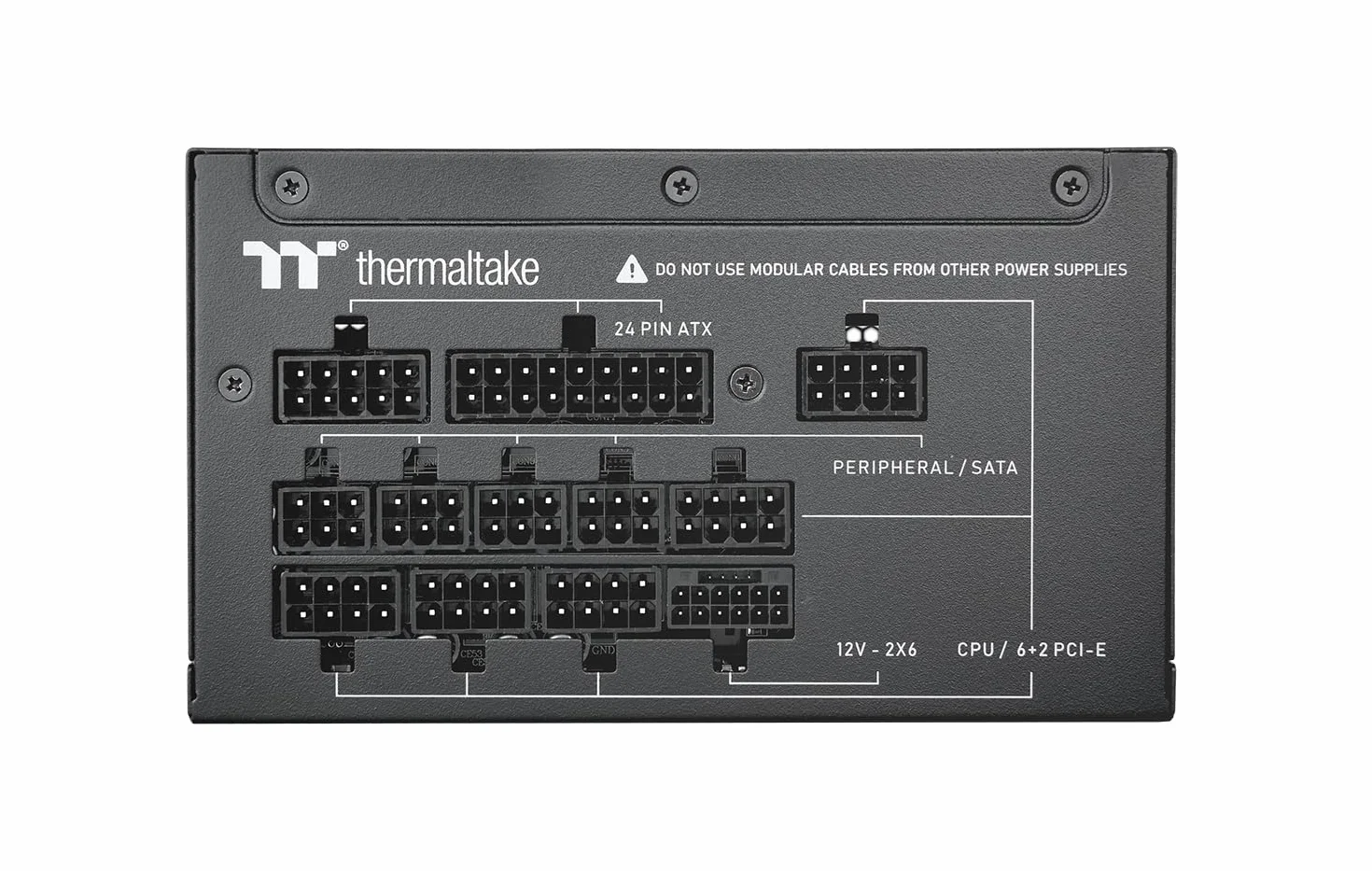 Thermaltake Toughpower GT 1000W | ATX 3.1 | PCIe 5.1 | 80+ GOLD | Modular