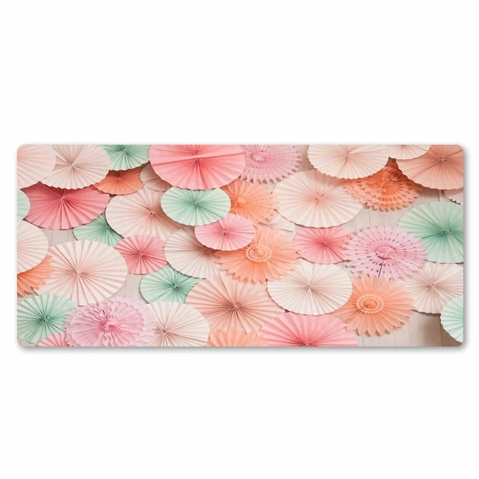 Podkładka pod mysz do gier, 1200 x 600 x 5 mm, duża podkładka pod mysz, różowa papierowa podkładka pod mysz, antypoślizgowa, gumowa podkładka pod mysz, podkładka na biurko, do laptopa, do