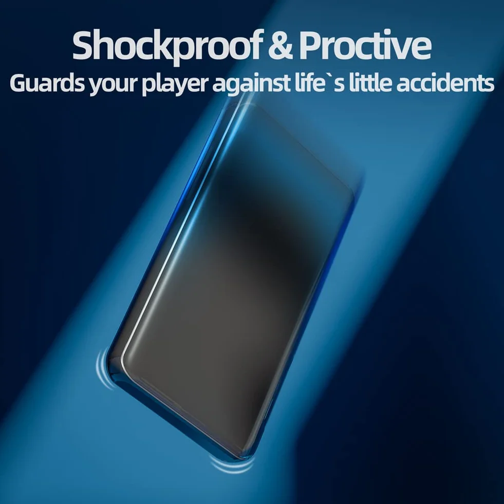 innioasis Krystalicznie przezroczysta obudowa pasuje tylko do odtwarzacza G1, G3 Mp3 sprzedawanego w sklepie (Rozmiar obudowy: 4,33 x 2,52 x 0,51 cala)