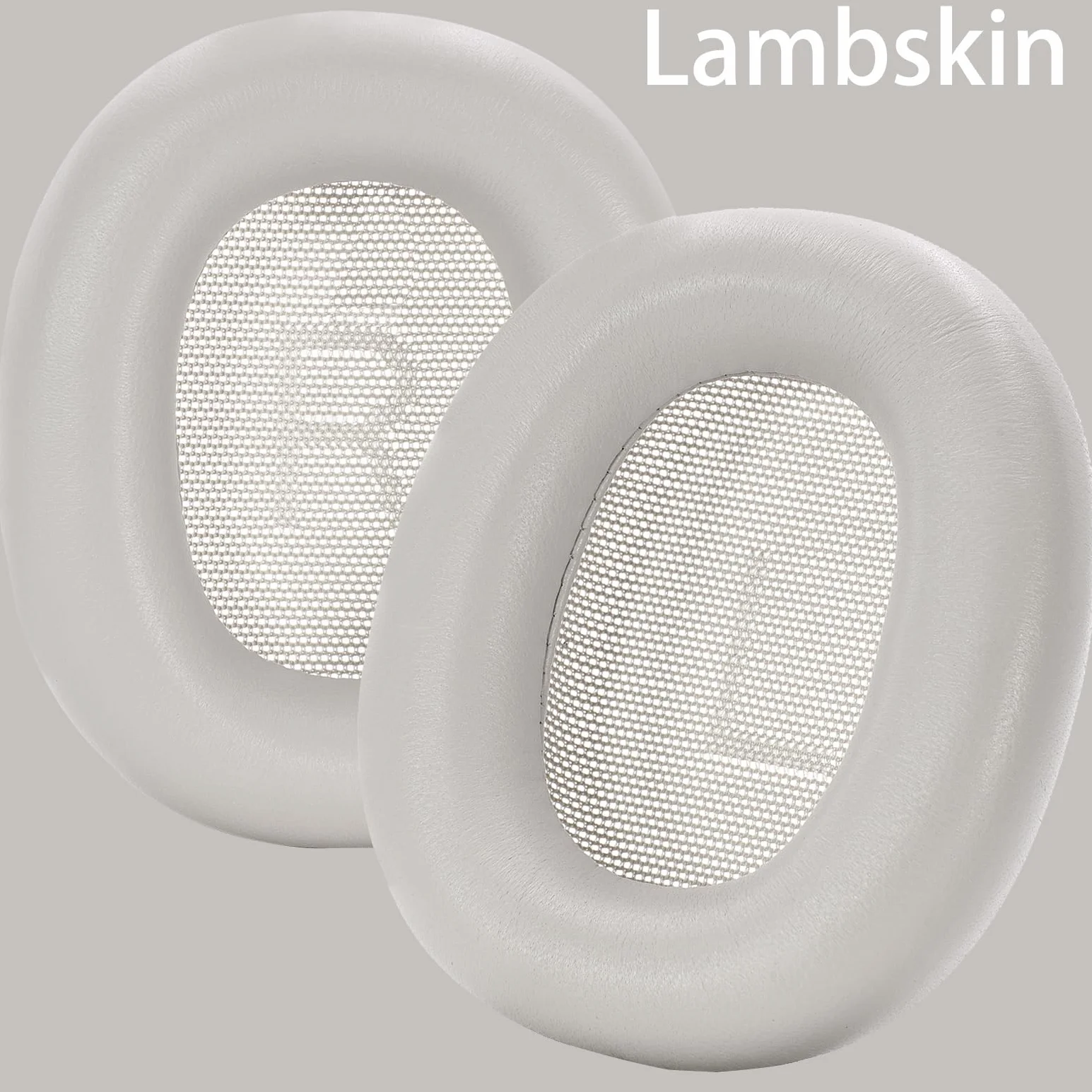 Defean Wymienne nauszniki ze skóry jagnięcej, kompatybilne z Bang & Olufsen Beoplay H100 Premium, bezprzewodowe słuchawki nauszne z aktywną redukcją szumów, klepsydra piaskowa