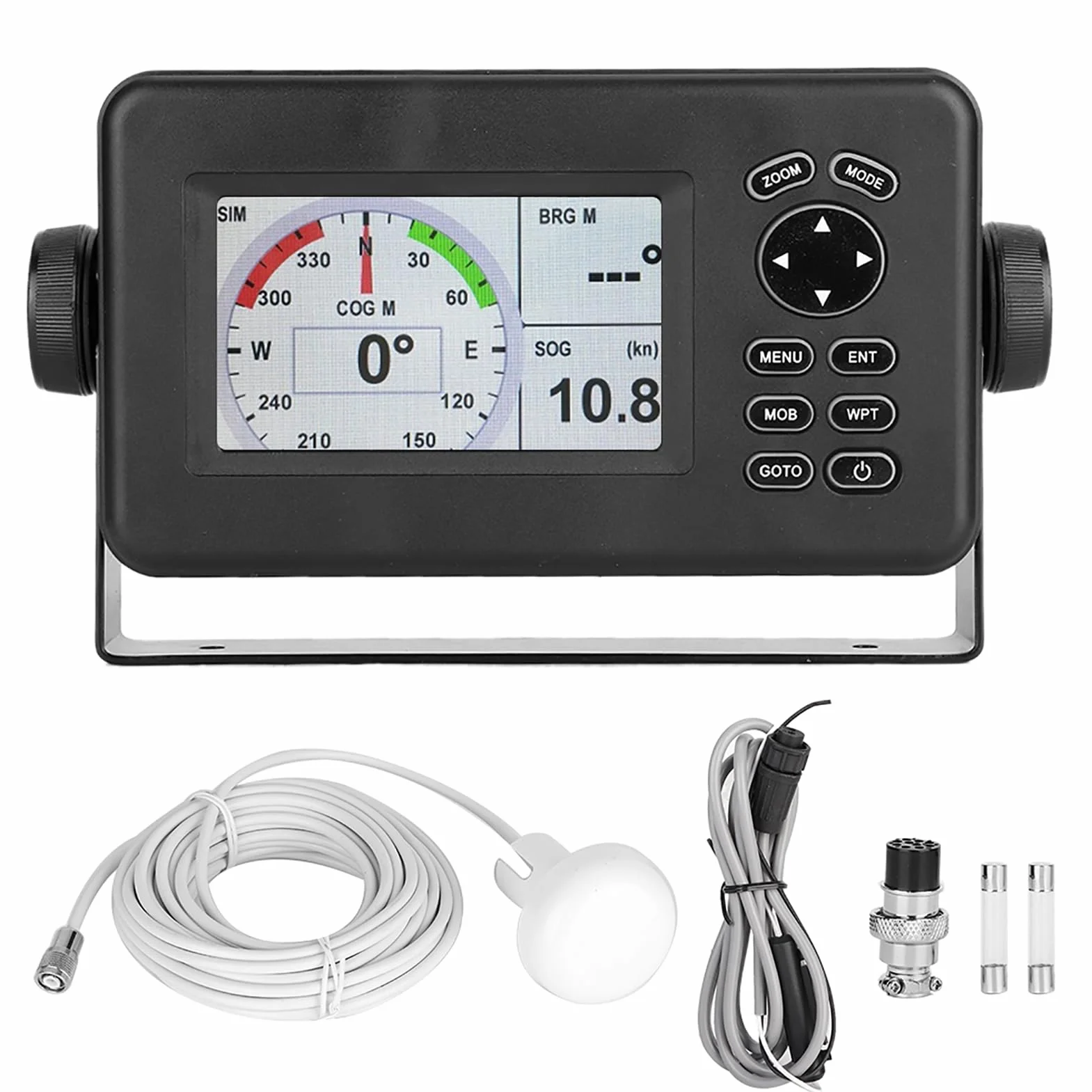 Kolorowy wyświetlacz LCD Morska nawigacja GPS o przekątnej 4,3 cala Lokalizator alarmów klasy B Transponder AIS System Combo Nawigacja GPS łodzi Pozycjoner Lokalizator