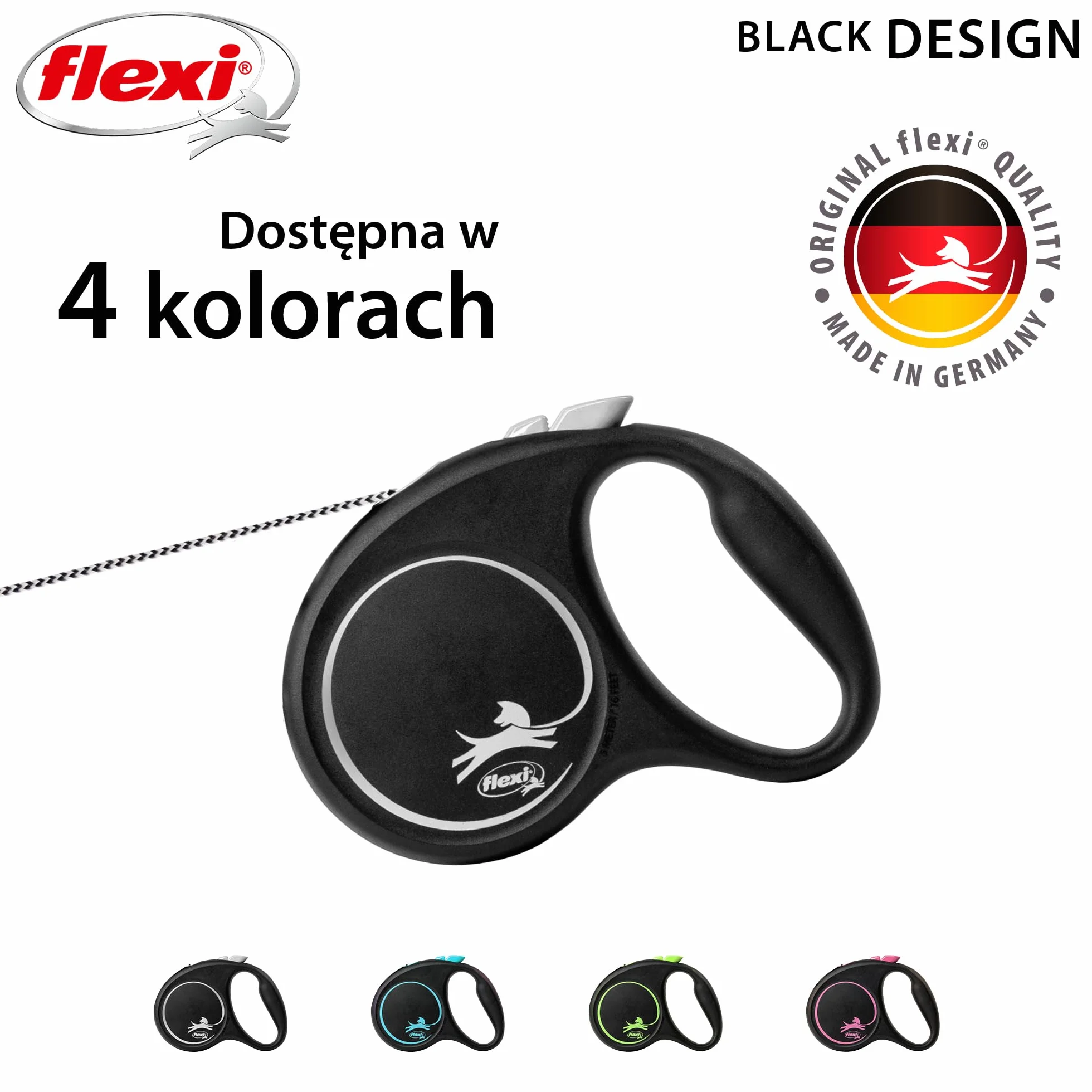 FLEXI Design S Kabel 5 m Srebrny
