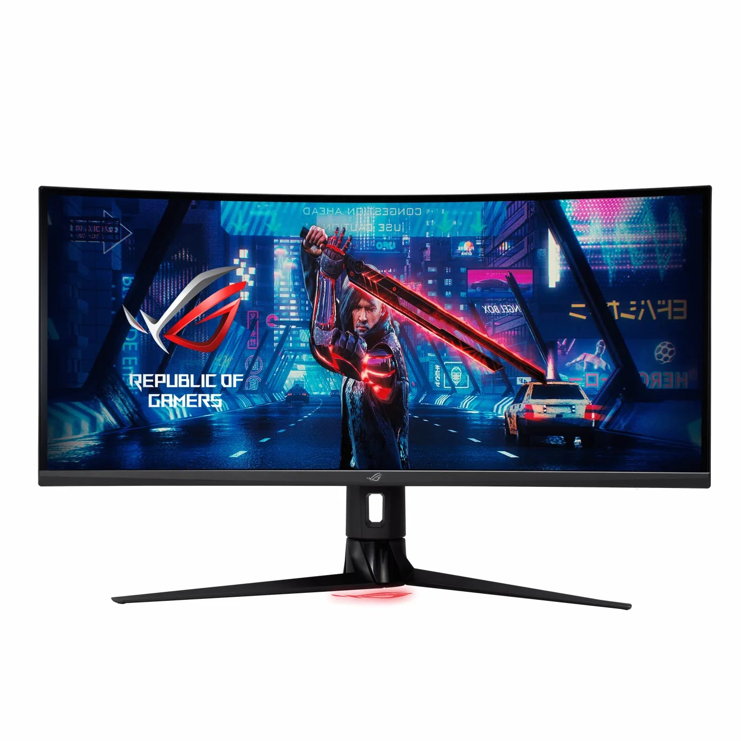 ASUS ROG Strix XG349C écran plat de PC 86,7 cm (34.1") 3440 x 1440 pixels UltraWide Quad HD Noir