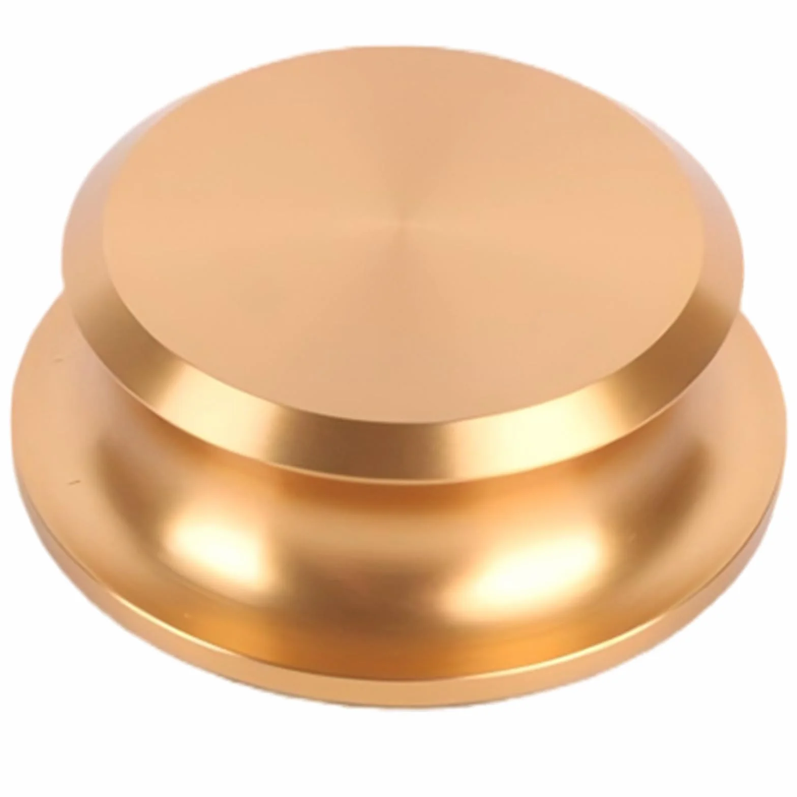 Stabilizator ciężaru, gramofon i waga płyty winylowej, stabilizator winylu premium do odtwarzaczy LP (złoty)