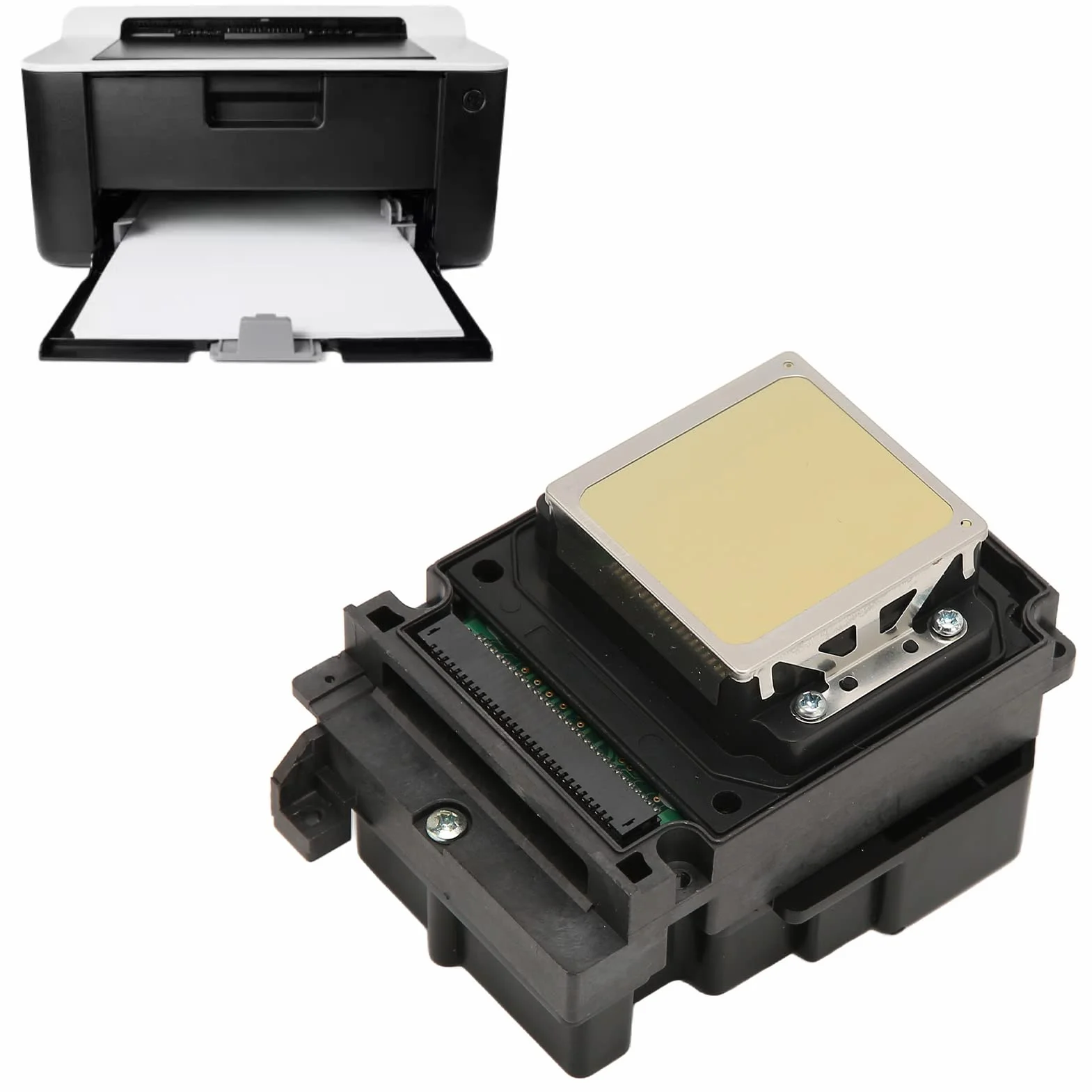 Głowica Drukująca UV ABS Odporna na Rdzę i Blaknięcie Głowica Wymienna Drukarki Pasuje do TX800 F192040, Części Zamienne do Drukarki Głowicy Drukującej