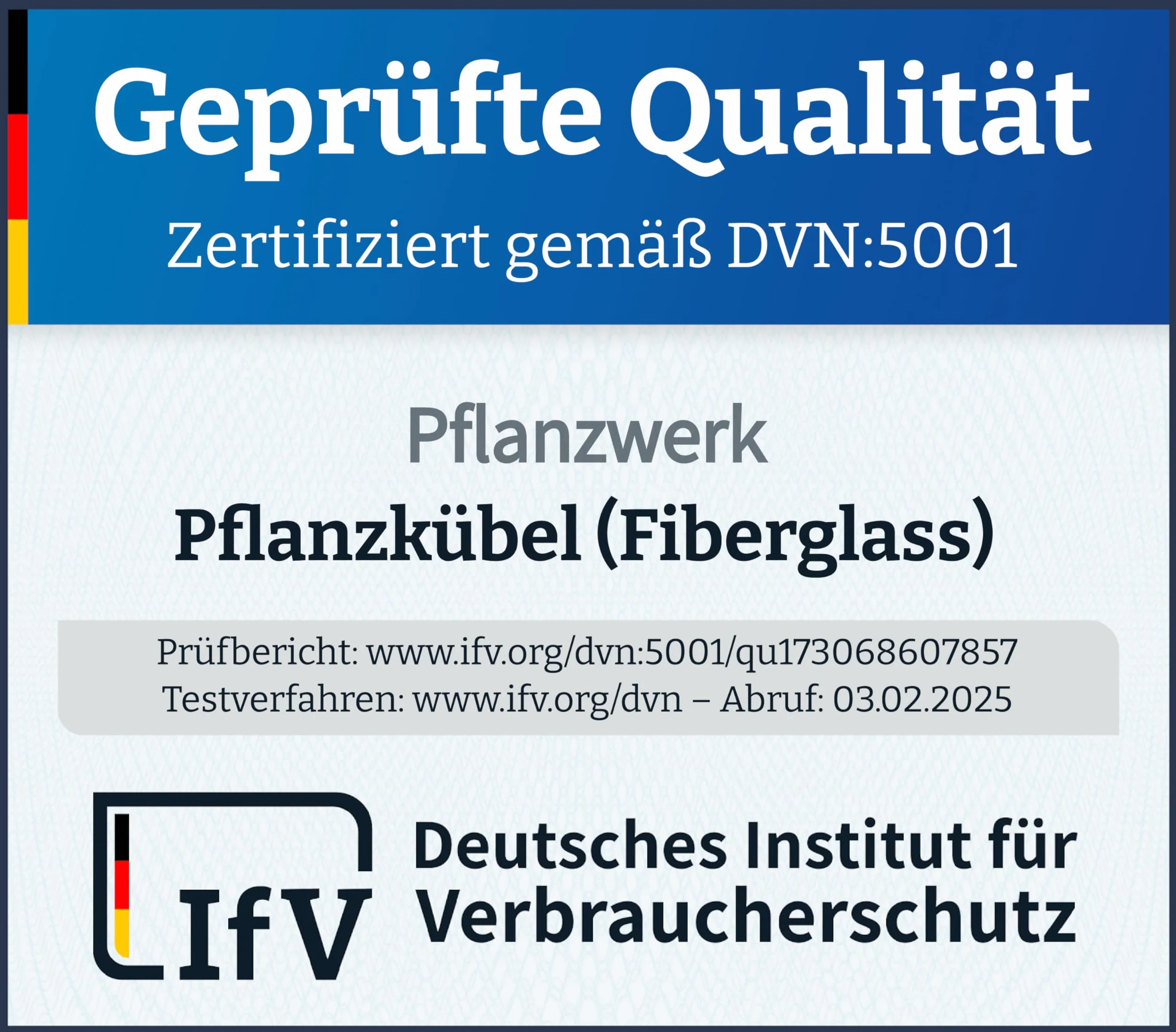 Pflanzwerk® Doniczka z włókna szklanego Cube Rost brązowa 38x44x44 cm XXL *odporna na mróz* *ochrona przed promieniowaniem UV* *produkt wysokiej jakości*