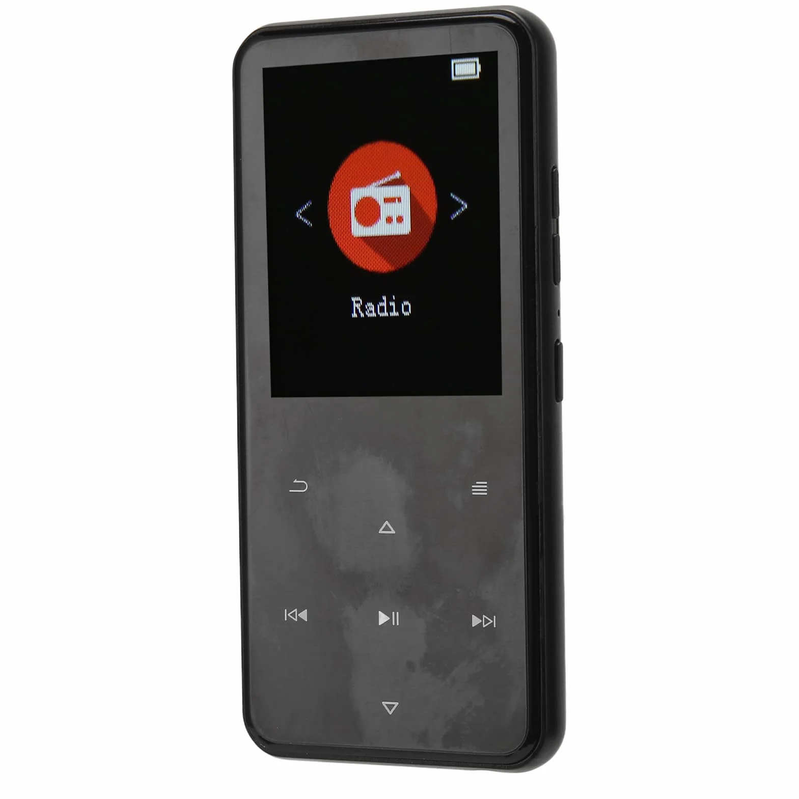 Odtwarzacz Muzyczny, Redukcja Szumów Gniazdo Wyjścia Liniowego Stereo 3,5 Mm Odtwarzacz Muzyczny MP3 Szybkie Nadawanie Radio FM 2,4-calowy Ekran TFT Układ Dekodujący DAC na Co