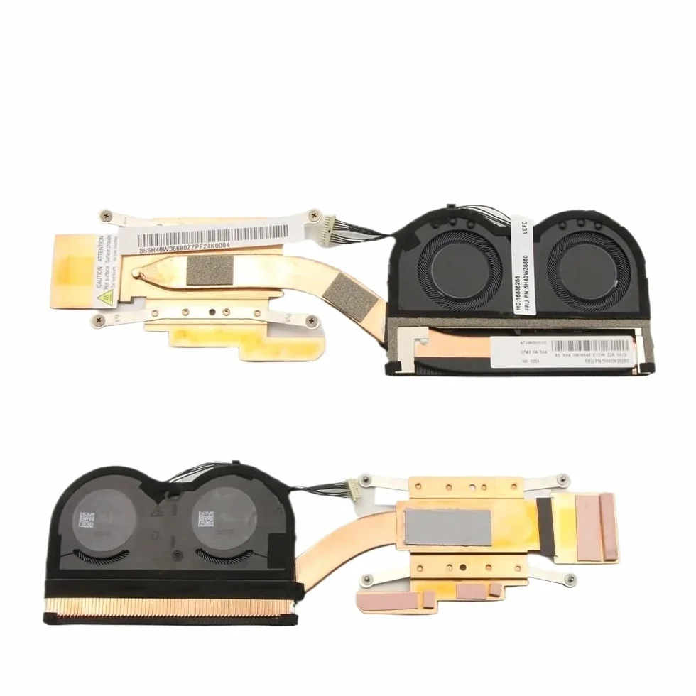 Dla ThinkPad X1 Yoga 8. generacji wentylator radiator chłodzenie procesora dla Delta FRU: 5H40W36680 5H40W36681 5H40W36682 5H41B77402 części do laptopa