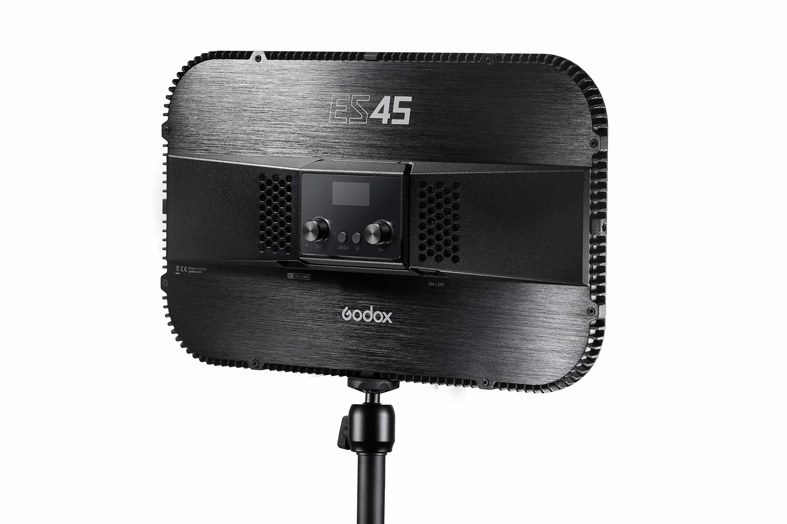 Godox LED Light ES45 zestaw do e-sportów, 2800 K-6500 K, drążek montażowy z aplikacją i pilotem zdalnego sterowania, do YouTube Game Live Photography Studio Lighting