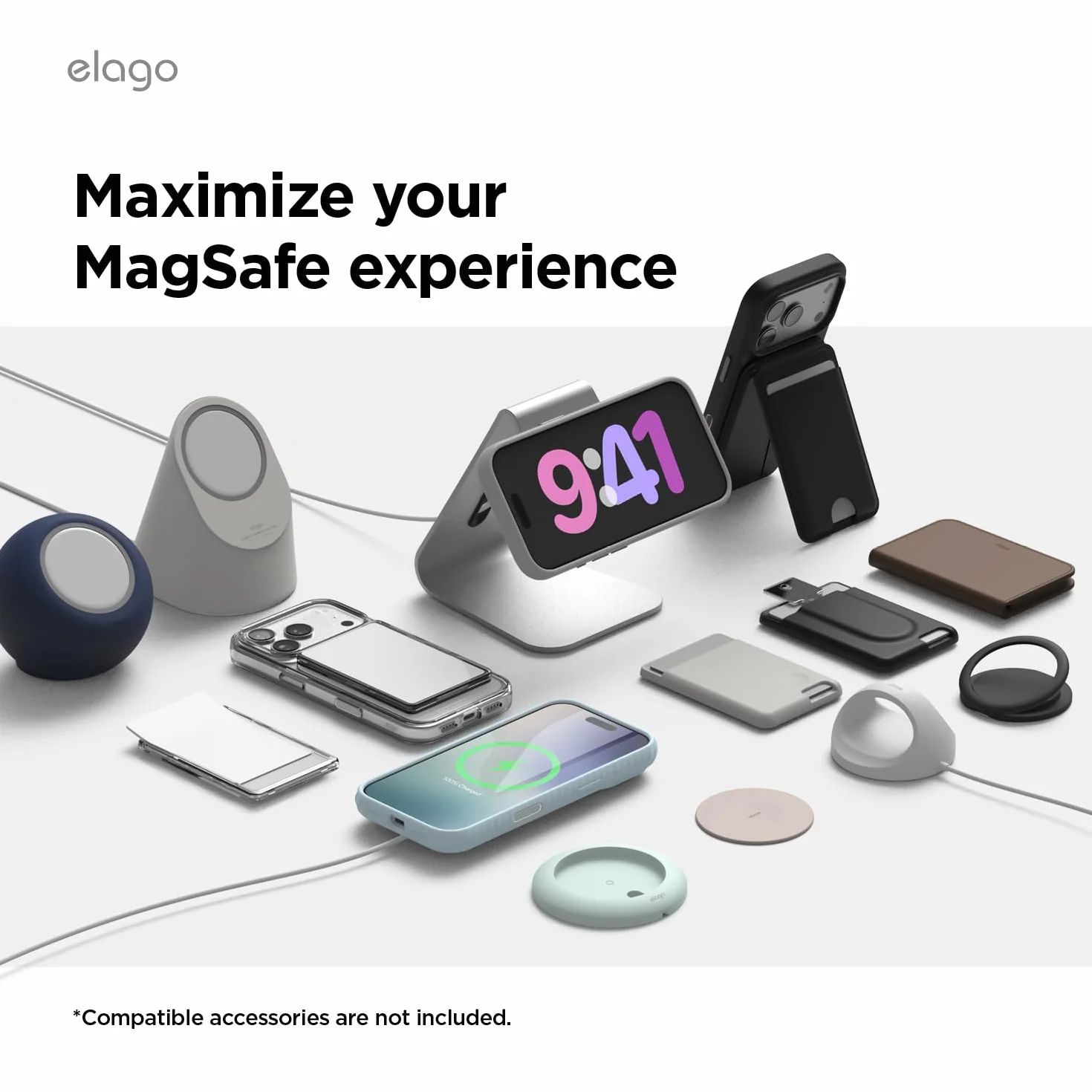 elago Magnetyczne Etui Silikonowe Kompatybilne z iPhone 17 6.3” MagSafe, Ochronna Obudowa Odporna na Wstrząsy