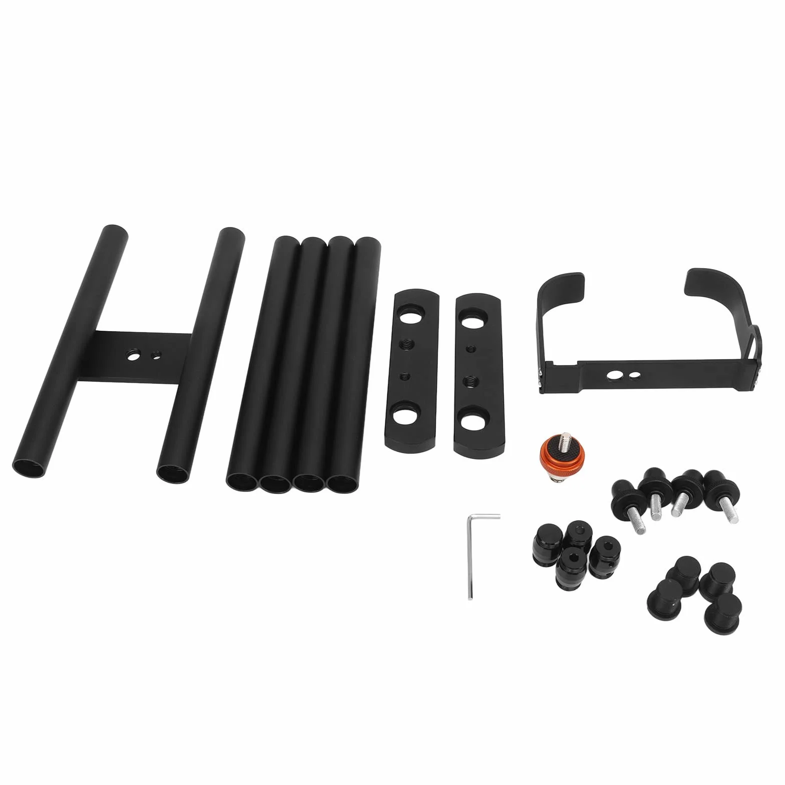 Camera Slider Dolly, 60 Cm Zmotoryzowany Suwak do Aparatu, Suwak Wideo, Tryb Wideo i Fotografia Poklatkowa, Zmotoryzowany Ręczny Suwak Aparatu i Sterowanie Ruchem, ELPRICOMKPWD8ZX2H