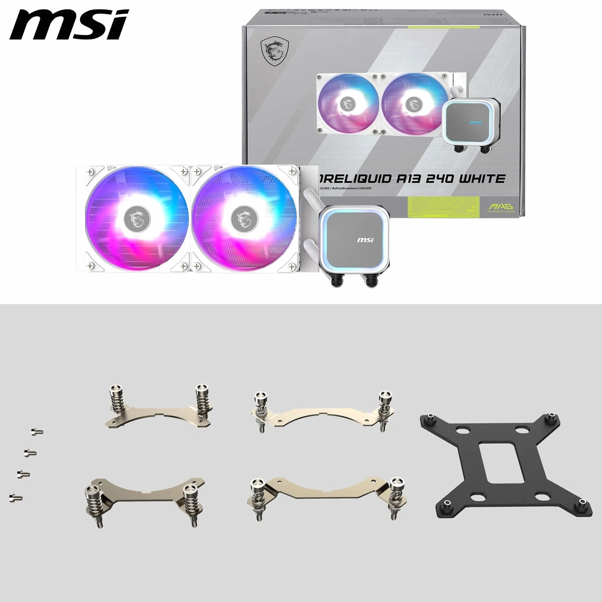 MSI Komputery MAG CORELIQUID A13 240 BIAŁE