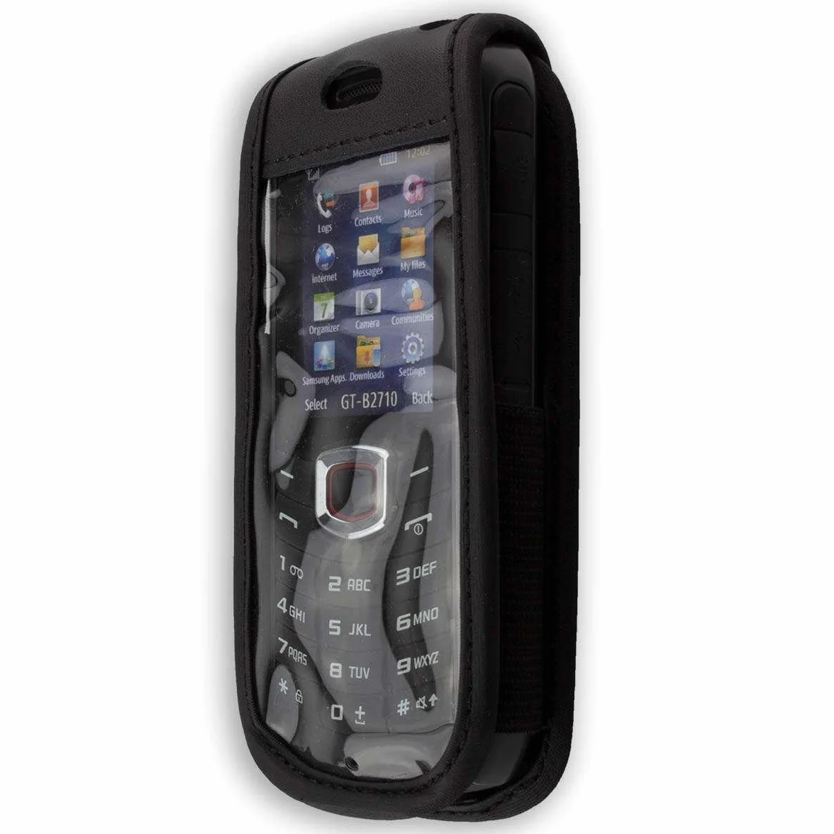 caseroxx Skórzane etui z klipsem do paska do Samsung B2710