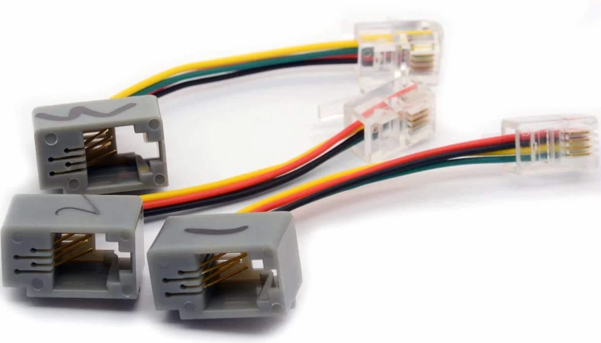 4P4C RJ9/RJ10 do 3,5 mm żeński zestaw słuchawkowy kabel stereo konwerter kabel telefoniczny do iPhone Cisco IP telefony iPhone 7931G 7940 7941 7942 Plantronics MX10 Vista modułowe 30 cm