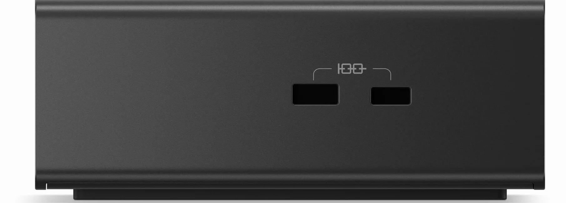 Lenovo ThinkPad USB4 Dock 5000-100W EU - stacja dokująca USB4 - czarna z czerwonym profilem