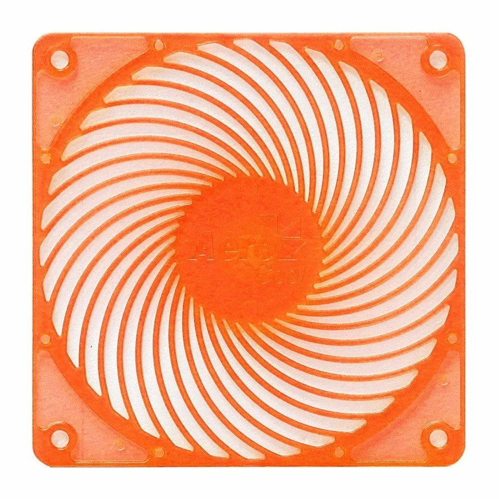 Aerocool Air Force LED wentylator 120 mm pomarańczowy