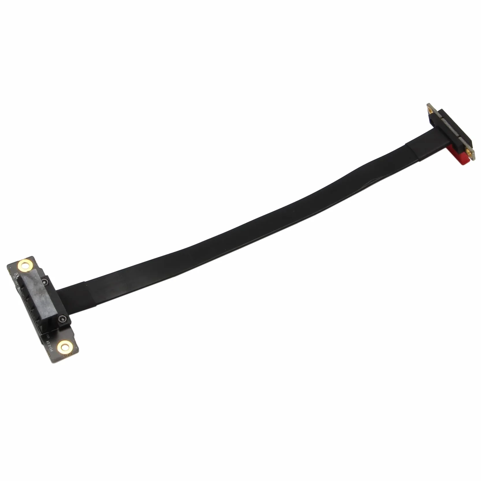 PCIE X1 Riser 90 stopni kątowy PCIe 3.0 X1 do X1 przedłużacz 8 Gb/s PCI 1 x karta pionowa 20 cm