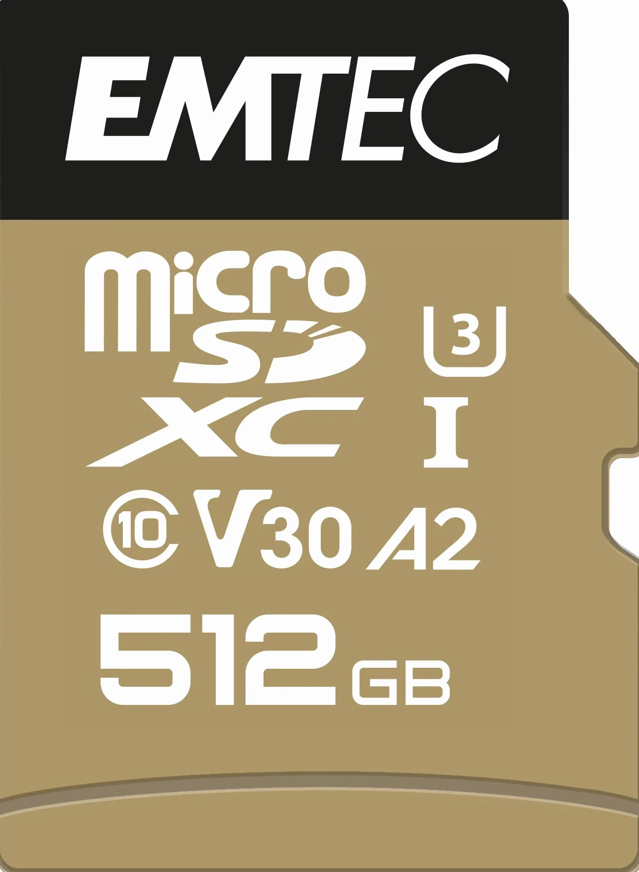 EMTEC ECMSDM64GXC10SP - Karta microSD - Zasięg Speedin - UHS-I U3 - Z adapterem Ultra Performance - Prędkość odczytu do 100MB/s - 512 Gb