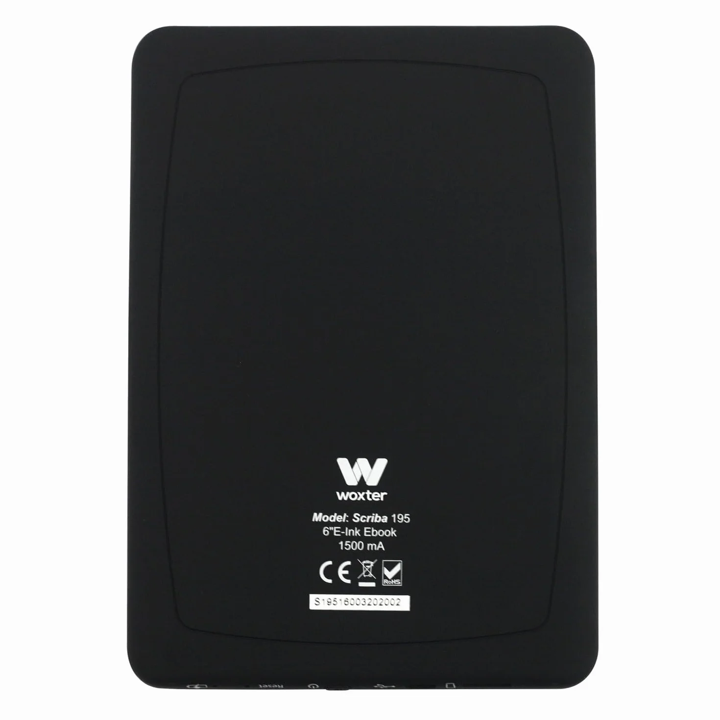 Woxter E-Book Scriba 195-6-calowy czytnik e-booków, czerwono-czarny