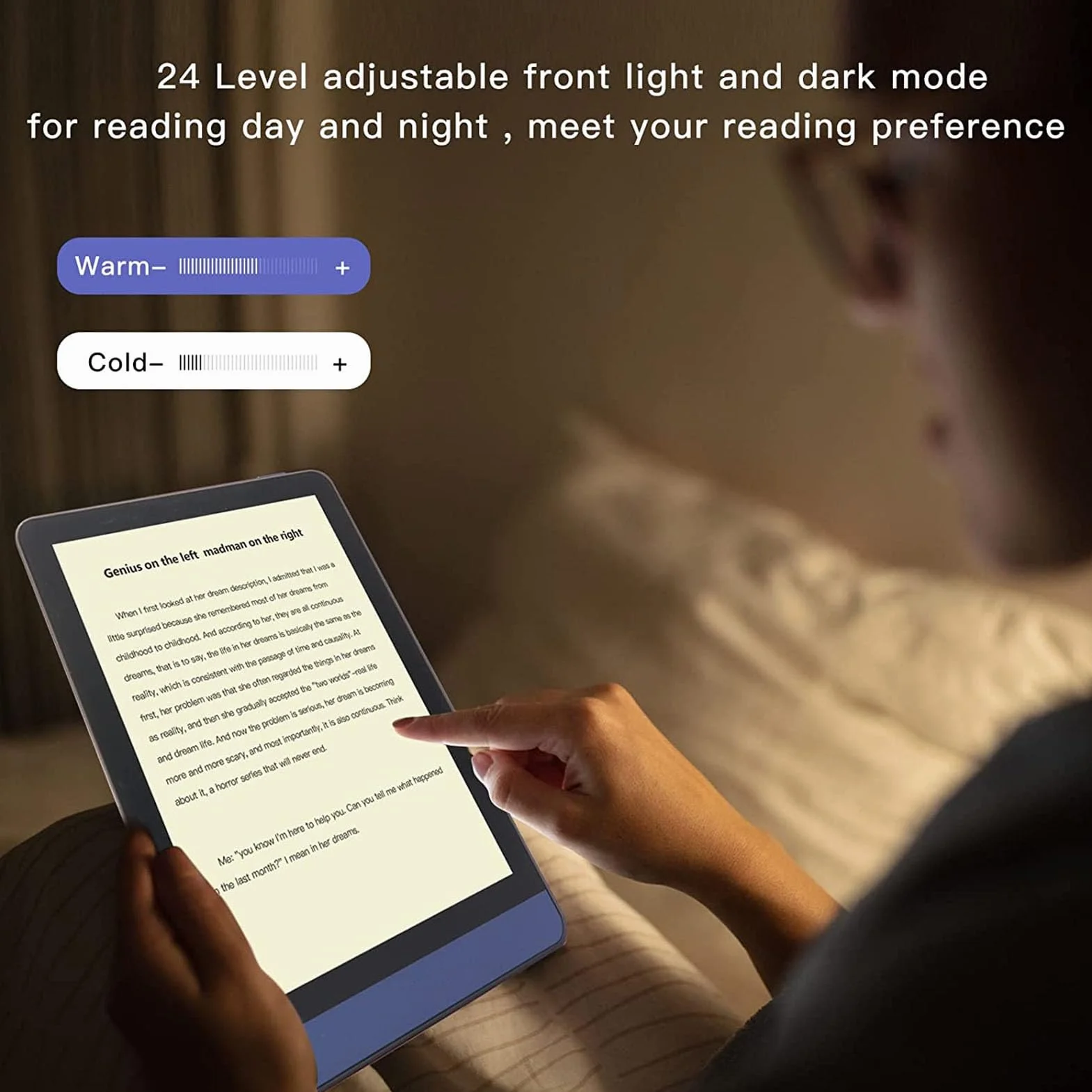 6 -calowy Czytnik Ebooków, 1448x1072 HD Touch Screen Portable Elektroniczny Czytnik Książek na Androida 11, 3GB RAM+32GB ROM, WiFi Bluetooth Glarefree E Readers dla Dzieci