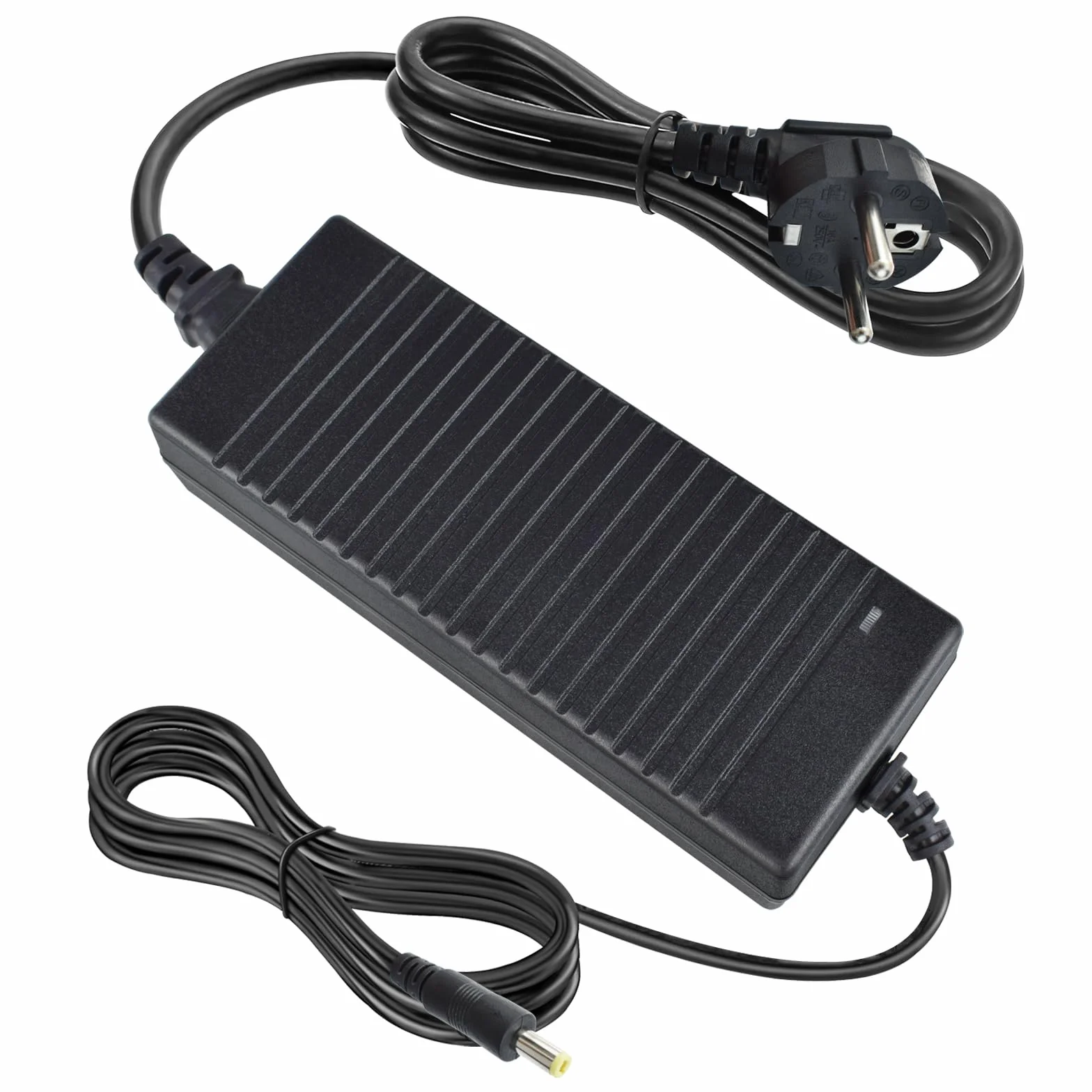 Zasilacz AC 100-240V do 12V 10A Transformator 120W Uniwersalny zasilacz z wtyczką 5,5 x 2,5 mm do taśm LED, kamer, DVD, ekranów LCD i innych