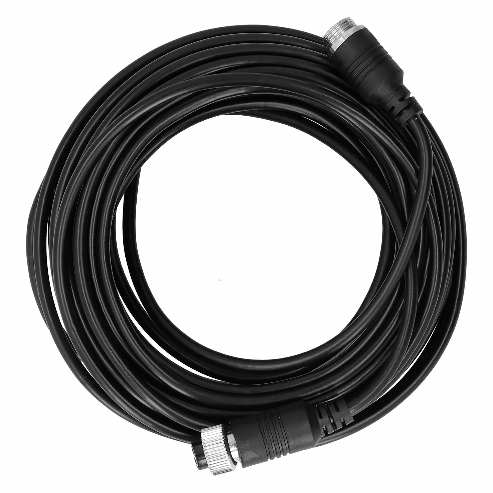 4-pinowy Przedłużacz Wideo Samochodowego Kabel Lotniczy Wideo Dc 12v Przedłużacz Zasilający do Monitora Auto Truck Bus(5m),Drut i kabel