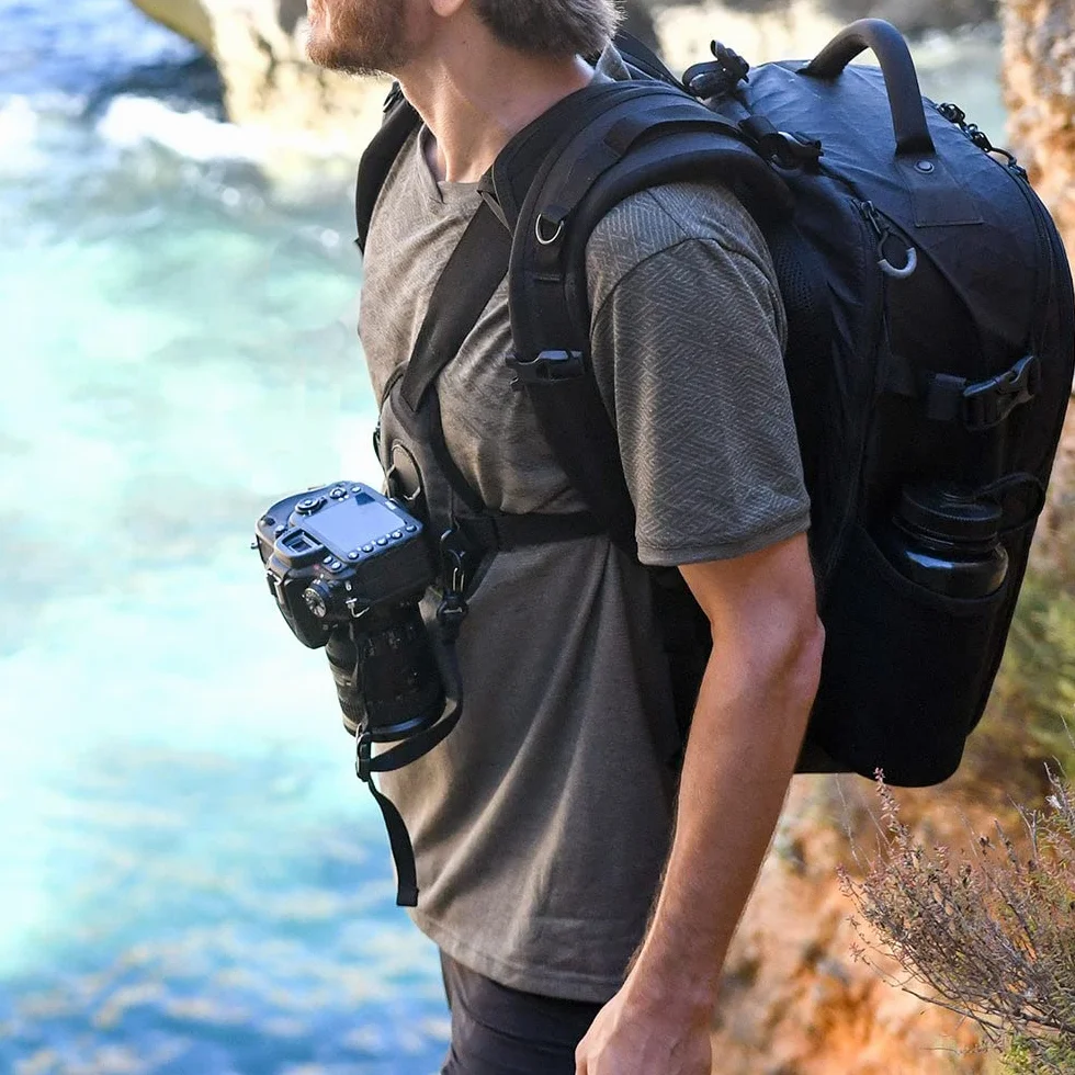 Cotton Carrier Skout G2 Sling Style uprząż do jednej kamery, szary, rozmiar uniwersalny | Zawiera pasek bezpieczeństwa, osłonę pogodową i sprzęt montażowy do podróży, ochrony i fotografowania