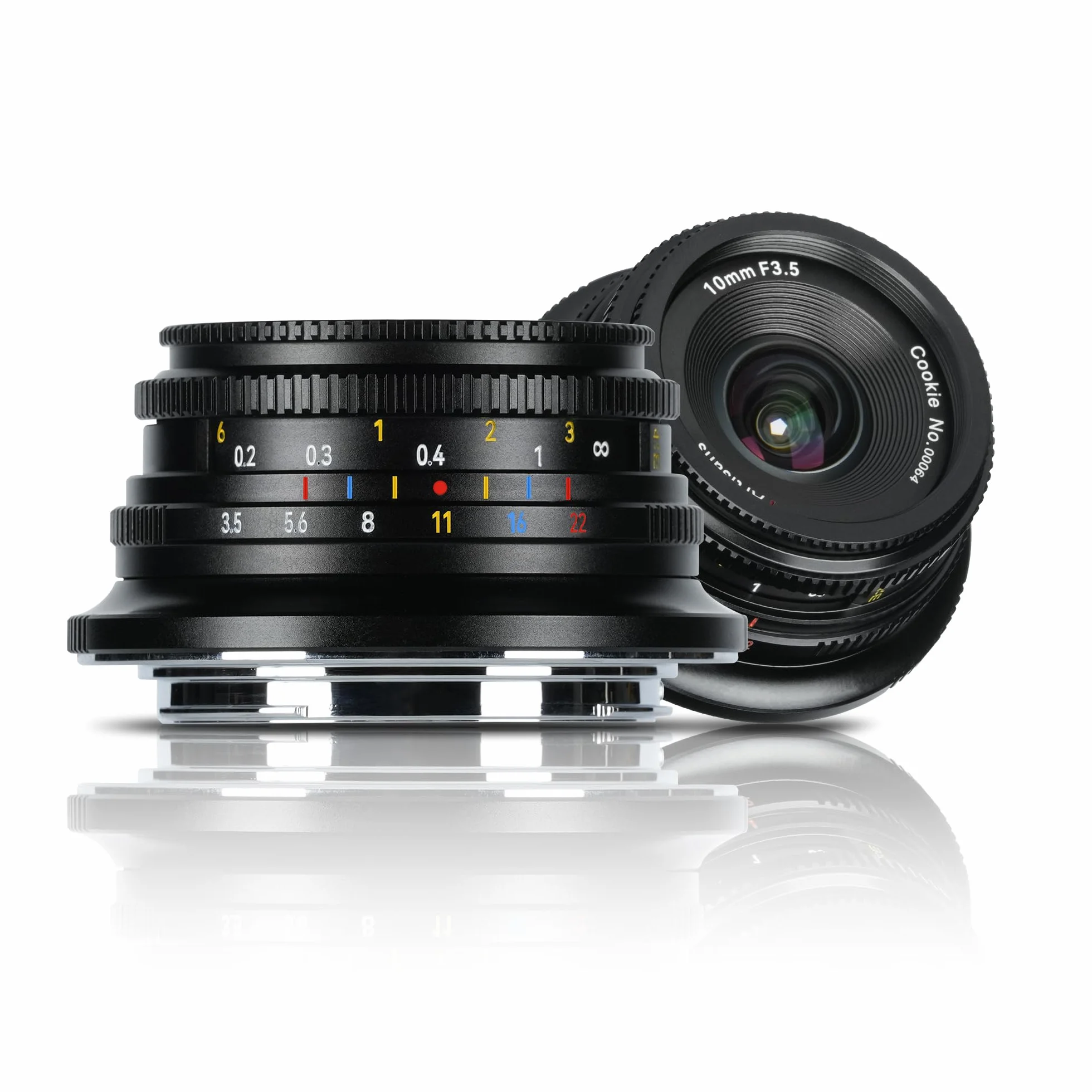 7artisans MF10 mm F3.5 szerokok?tny obiektyw nale?nikowy o sta?ej ogniskowej Obiektyw APS-C Aparaty bezlusterkowe, kompatybilne z Sony A6000/A5000/A3000/Nex series a6700 nex-5t nex-3n