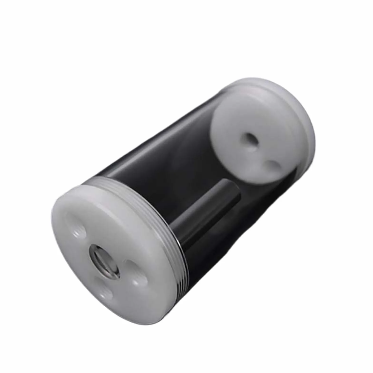 1 sztuk 65 mm zbiornik na wodę do chłodzenia wodą o rozmiarach 98mm 135mm 220mm 300mm seria YPH65-V2 dla komputerów do gier (czarny, 98 mm)