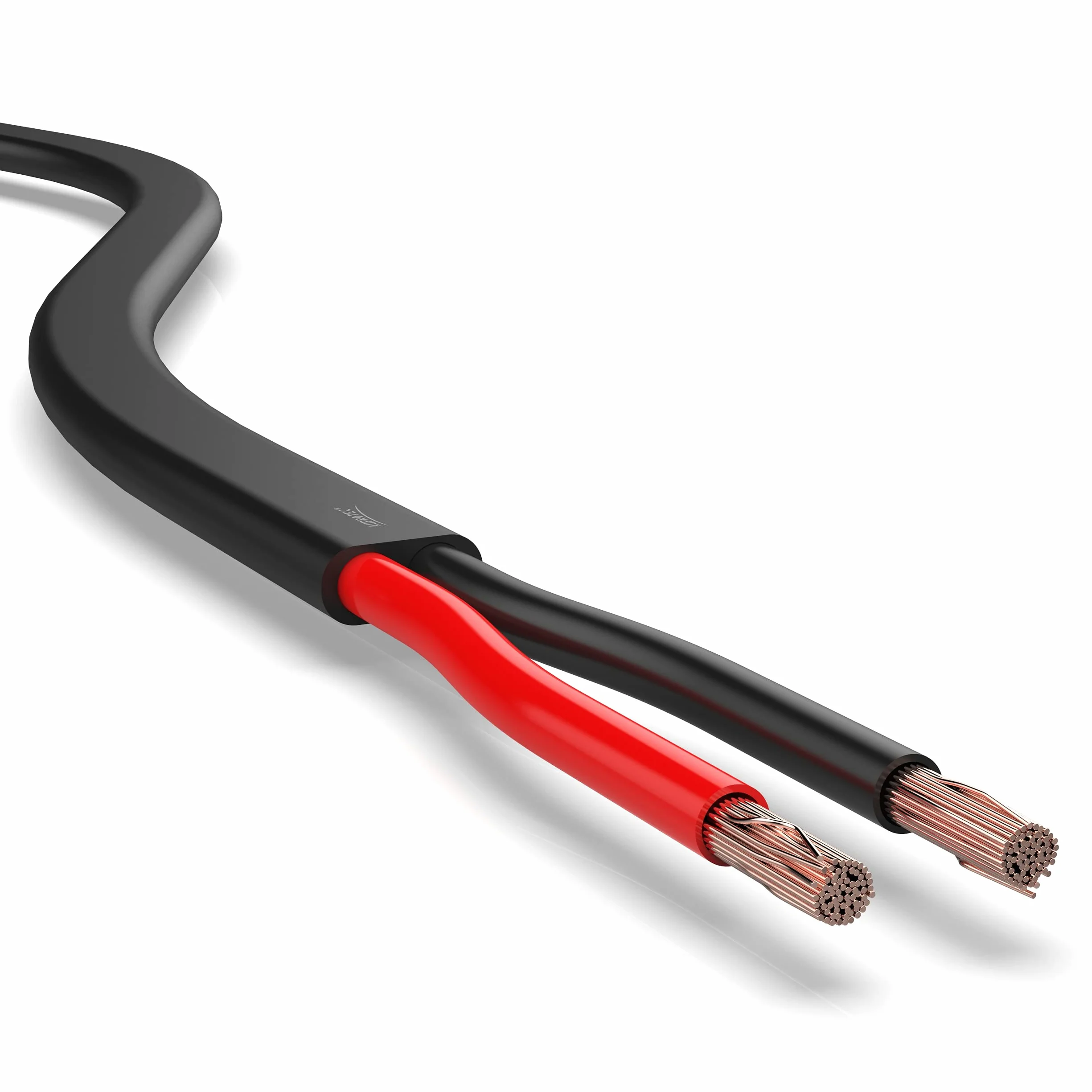 5m przewód samochodowy 2 x 2,5 mm², płaski 2-żyłowy kabel elektryczny FLRYY do przyczepy samochodowej