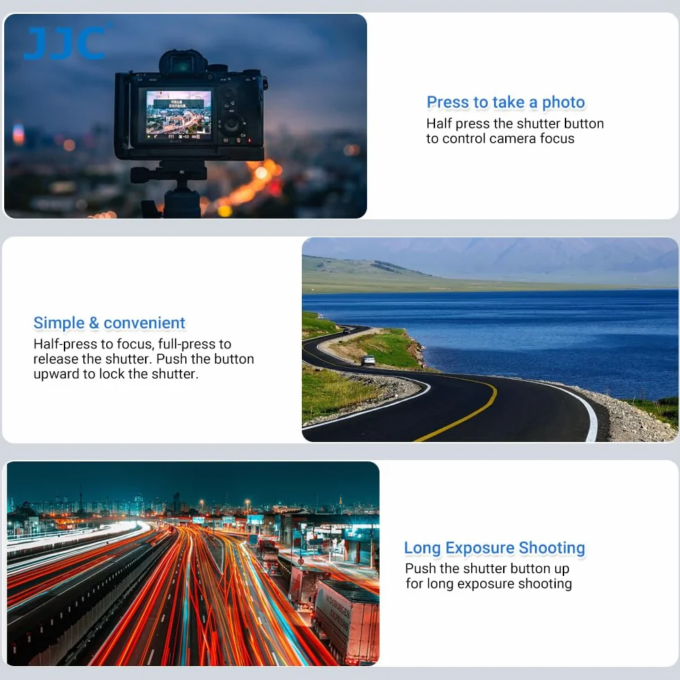 JJC zdalny kabel wyzwalający do Om System Om-1, Om-5, Olympus Om-D E-M1X, E-M1 Mark II, E-M1 Mark III, EM5 Mark III aparat podobny do oryginalnego kabla wyzwalającego RM-CB2