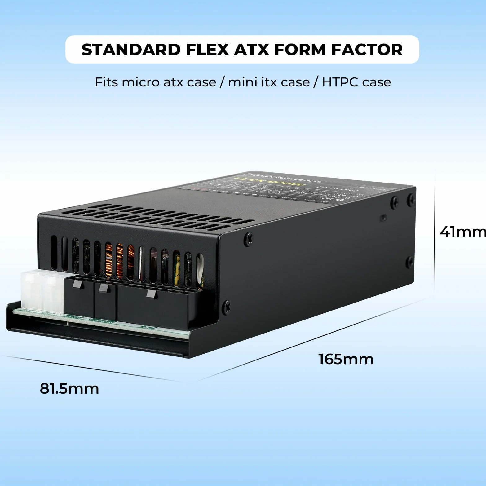 Elastyczny zasilacz 600 W pełni modułowy zasilacz 110/220 V podwójne złącze procesora Ultra cichy zasilacz do komputera PC serwera POS AIO system