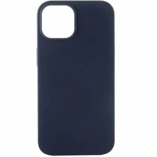 EVELATUS Silikonowe etui Soft Touch kompatybilne z iPhone 14 (6,1") - elegancka ciemnoniebieska, cienka ochrona, precyzyjne dopasowanie