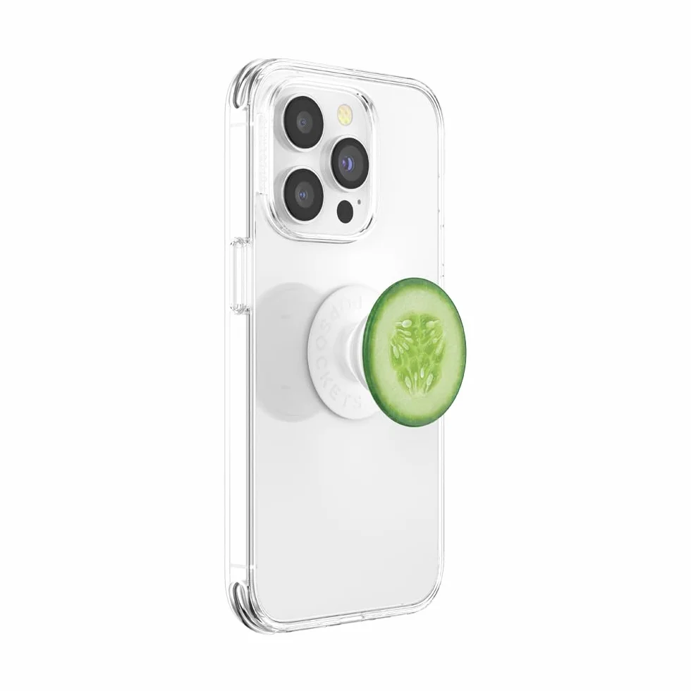 PopSockets Samoprzylepny Grip do Telefonu, Uchwyt, Podstawka do Telefonu, Fruit - Cuke