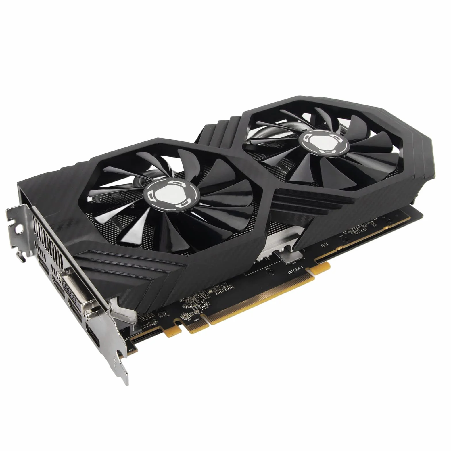 Karta Graficzna do Gier RX590, 8GB GDDR5 256bit Karta Graficzna do Komputera Stacjonarnego, Karta Graficzna do Szybkiego Rozpraszania Ciepła na Komputer Stacjonarny