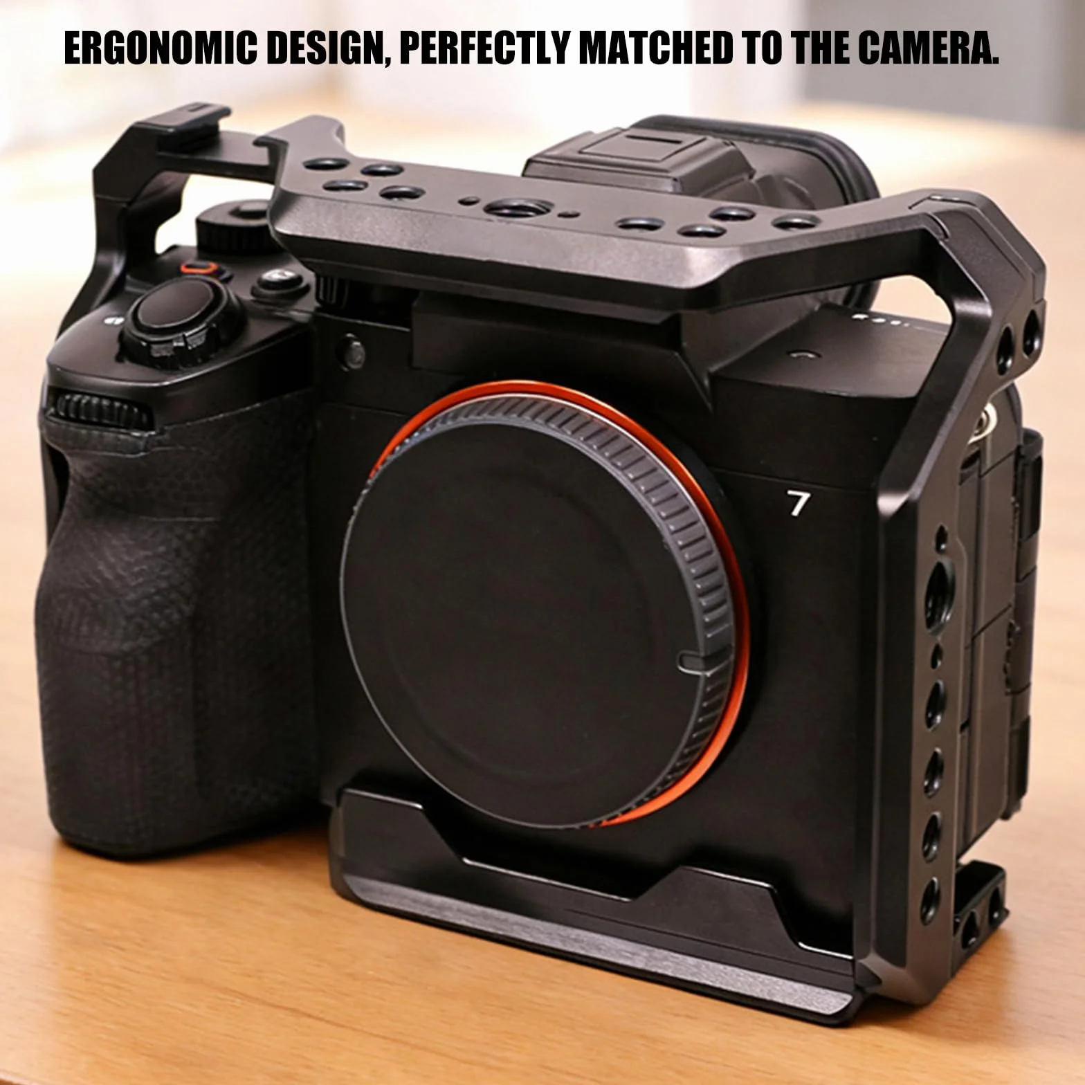 Pełna klatka aparatu ochronna obudowa do A7M4 A7M5 A7R5 DSLR stabilizator rozszerzeń aparatu wideo film film film uchwyt sprzęt fotograficzny