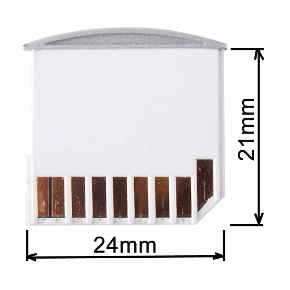 Zestaw kart micro SD TF na SD mini adapter do dodatkowej pamięci MacBook Air/Pro/Retina biały