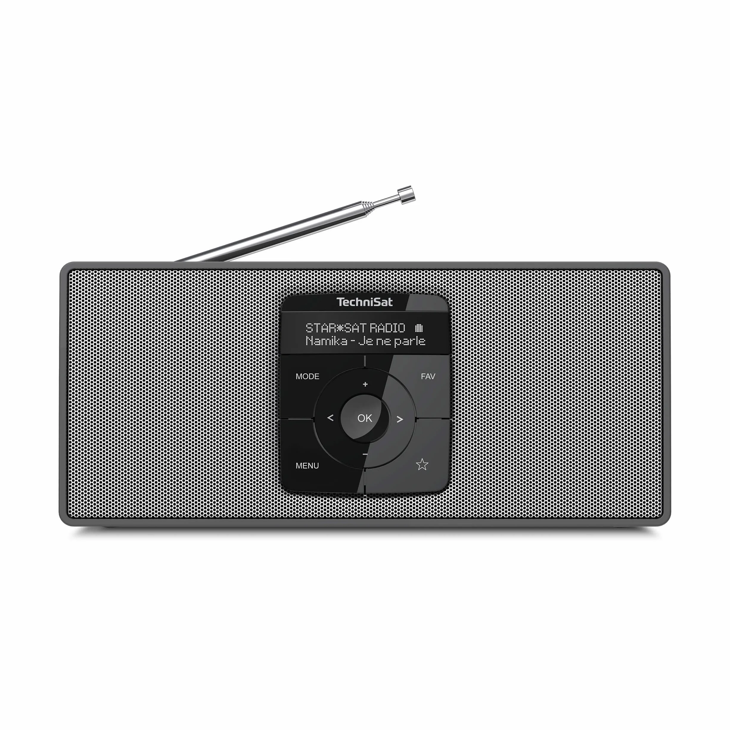 Technisat Digitradio 2 S 0000/3911 Radio, Czarny/Srebrny, 10.9 x 24.5 x 4.7 cm