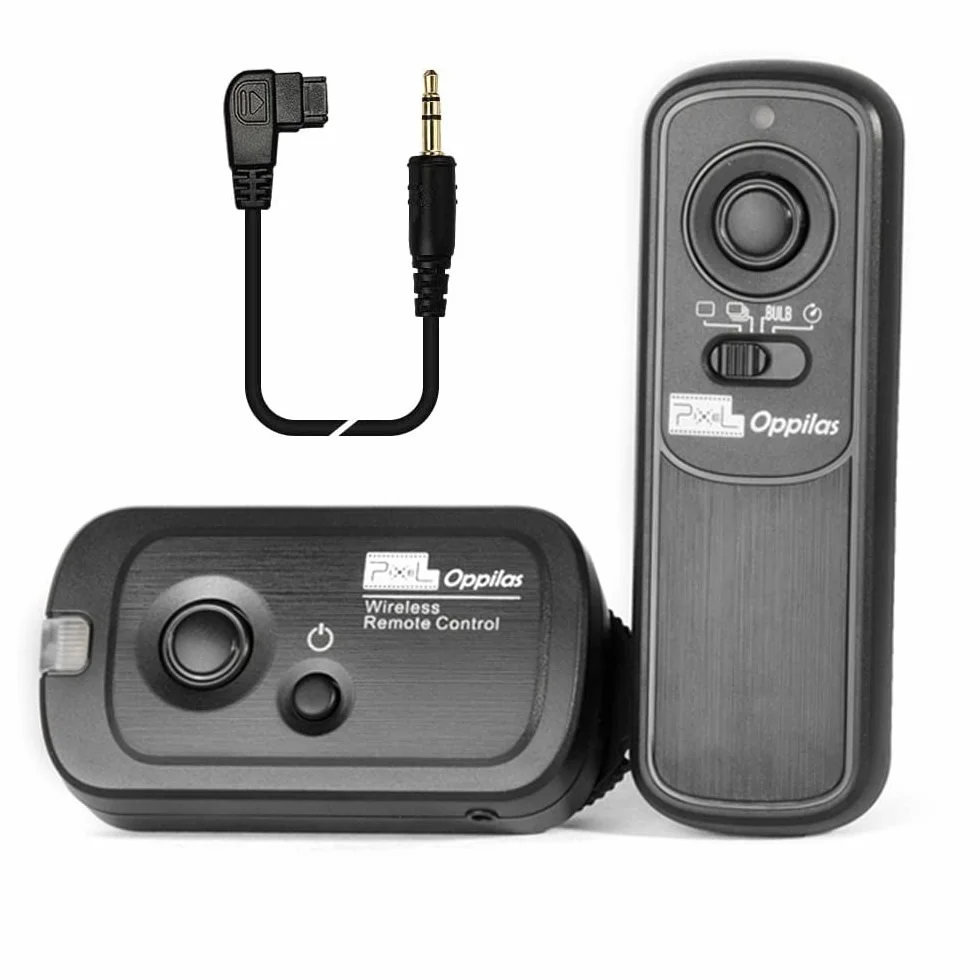 Pixel Zdalny wyzwalacz radiowy RW S1 bezprzewodowy samowyzwalacz kompatybilny z Sony RM-L1AM a100 a200 a300 a350 a400 a450 a500 a550 a560 a580 a700 a850 a900 a. 37 a55 a57 a65 a67 a77 a99 a77II a99II