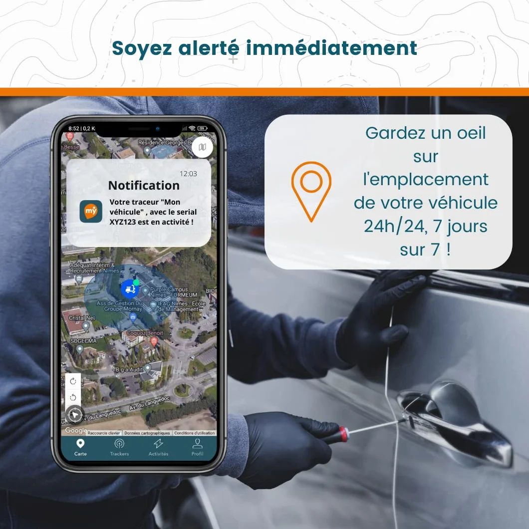 Samochodowy tracker GPS, ciężarówka w czasie rzeczywistym - MiniOBD: 1 rok subskrypcji w zestawie - Alert antykradzieżowy - Geolokalizacja w czasie rzeczywistym - Dokładne pozycjonowanie