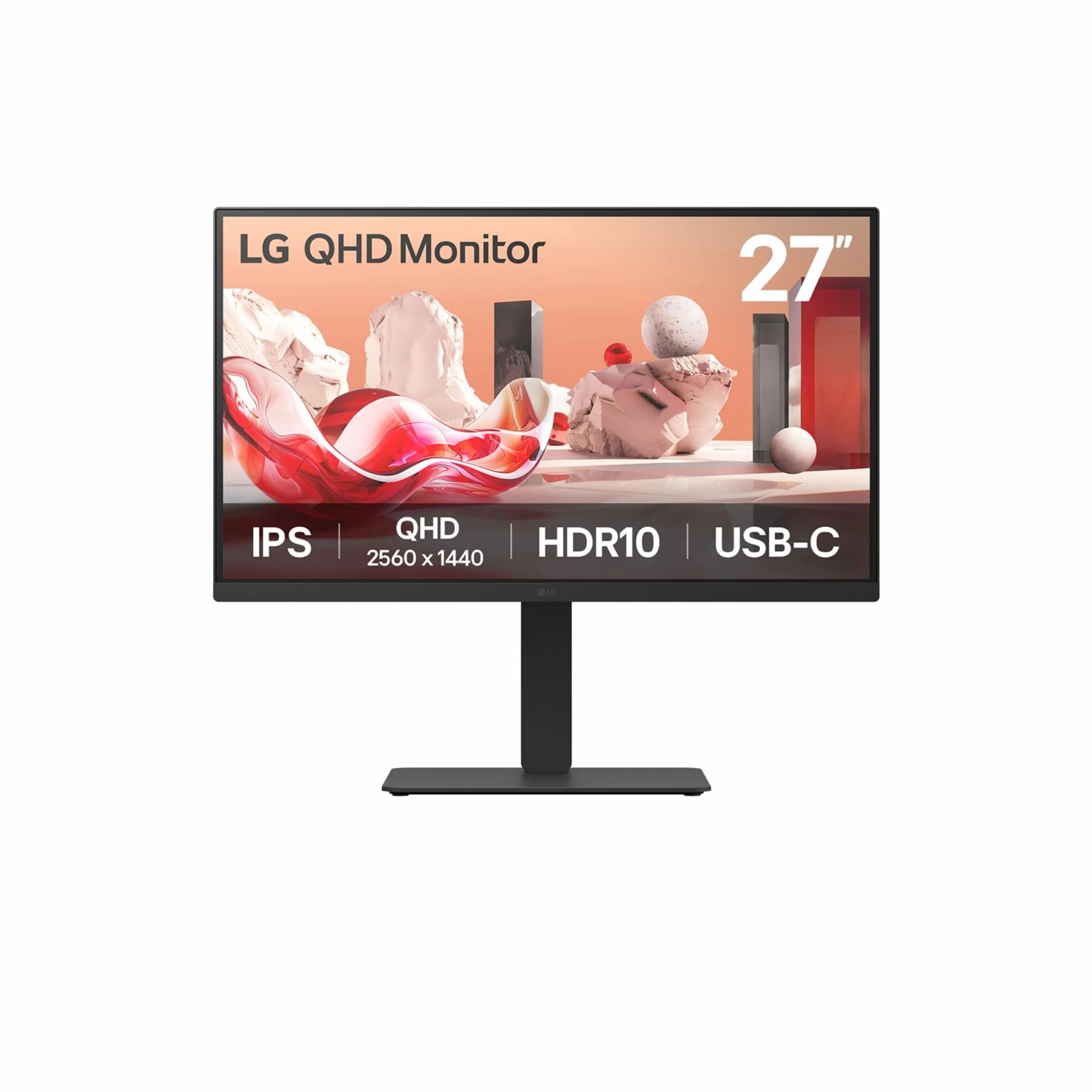 LG 27BA75QB-B - LED-Monitor - 68.6 cm (27") - 2560 x 1440 QHD @ 100 Hz