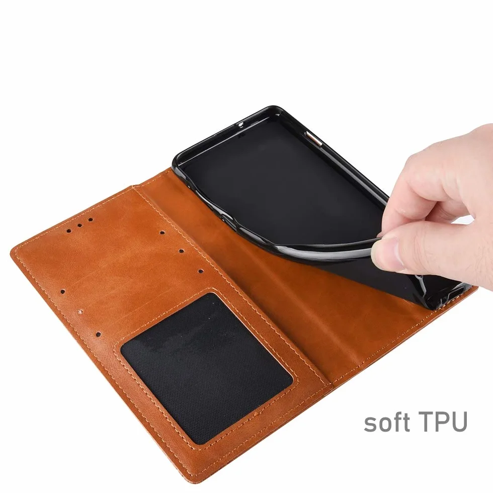 Etui Infinix Note 30 5G portfel magnetyczne z klapką czerwone