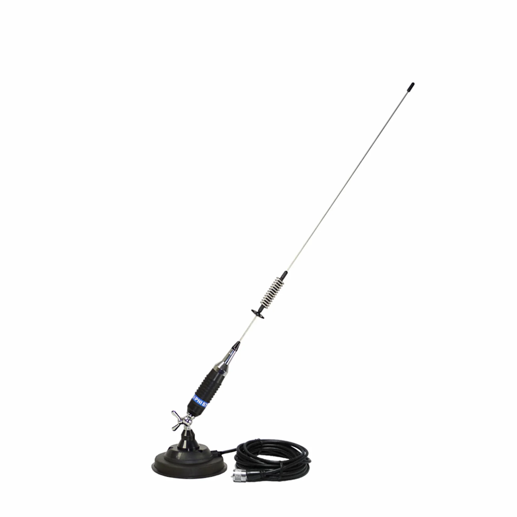 PNI S75 antena CB, 75 cm, z motylkiem, magnesem 125 mm i reflektorem PNI SWR-300 do pomiaru SWR
