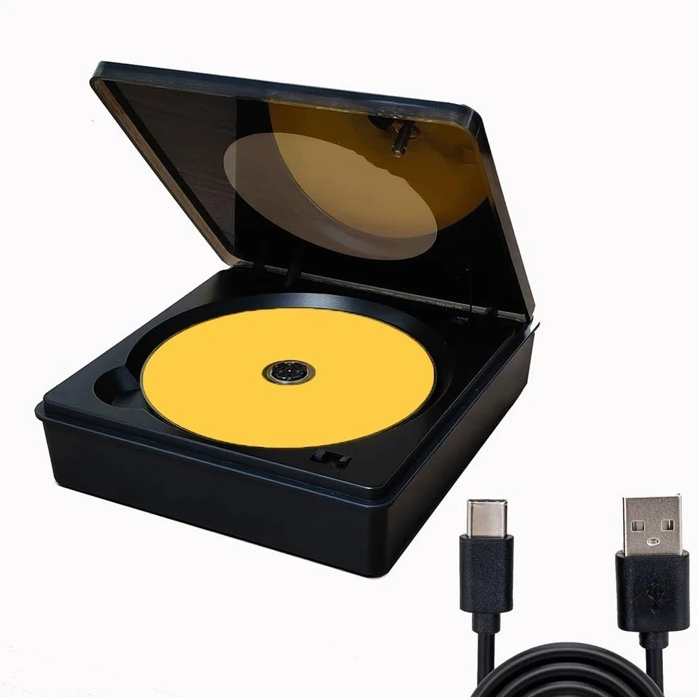 Odtwarzacz CD USB do samochodowego systemu audio, funkcja odtwarzacza MP3, kompaktowa konstrukcja, czarna jednostka