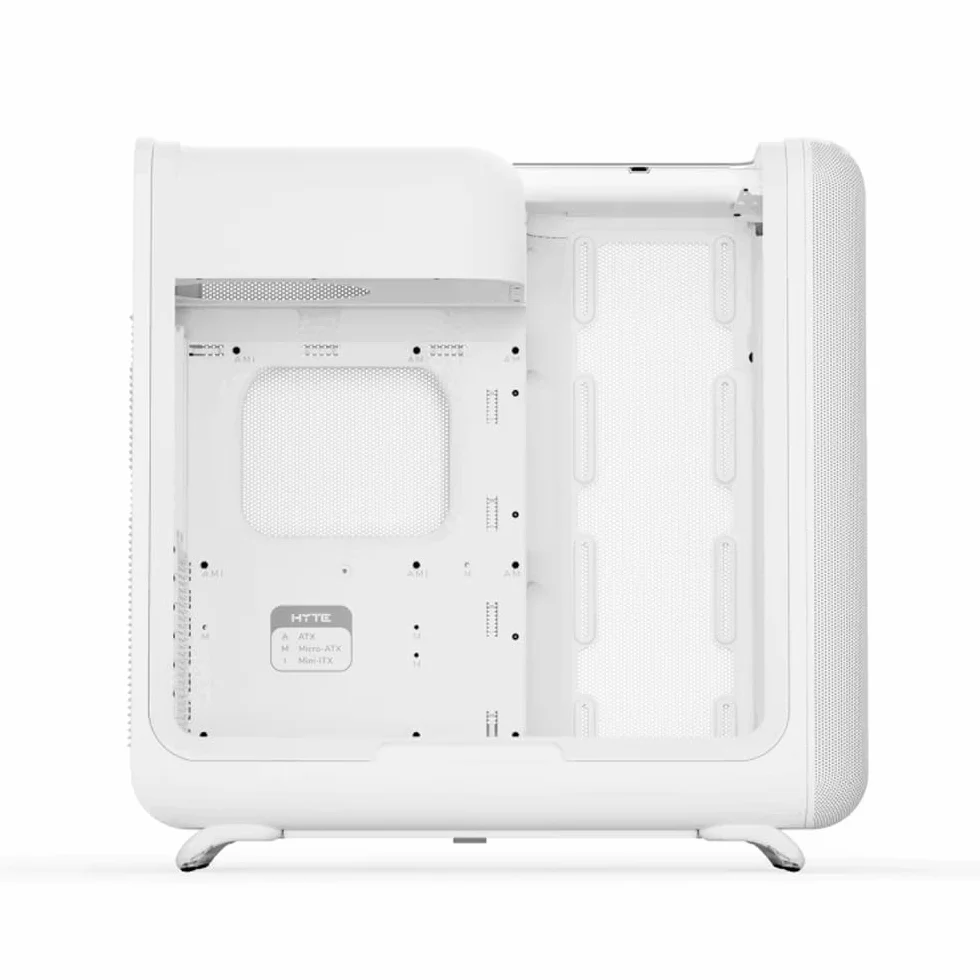 HYTE X50 Modern Performance Średnia obudowa wieży śnieżnobiałej E-Atx/Atx/M-Atx/M-Itx