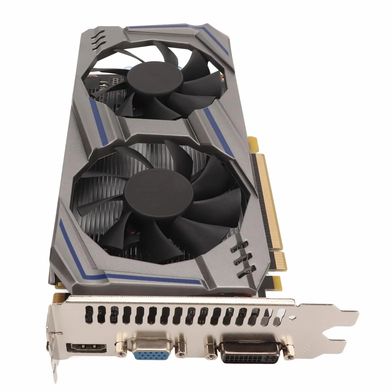 Karta Graficzna 128BIT GDDR5 PCI Express2.0 Podwójny Wentylator Stacjonarny Komputer Stancjonarny Dyskretna Karta Graficzna do Gier Doskonała wydajność dla Entuzjastów Gier