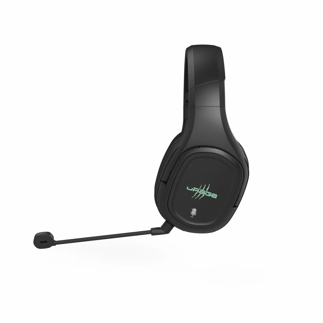 uRage Zestaw słuchawkowy gamingowy SoundZ 920 ze stojakiem na słuchawki, czarny