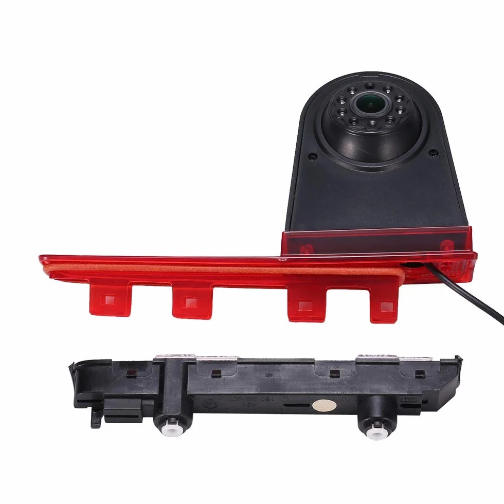 Samochód AHD IP68 1280 pikseli, 170°, transporter do pojazdu, światło hamowania, kamera cofania, system cofania, kamera dachowa z regulowanym kątem, zamiennik do V W T5 Multivan T6 Caravelle, Business
